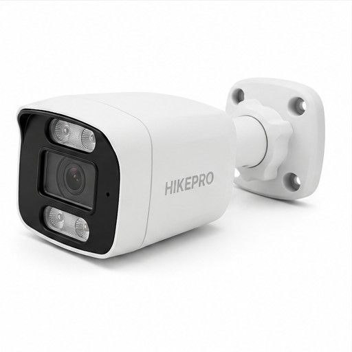 دوربین IP 8MP بالت (کیس بزرگ) سفید، ضدآب، دارای AI، میکروفون دار، PoE، نور گرم با 36 ماه گارانتی