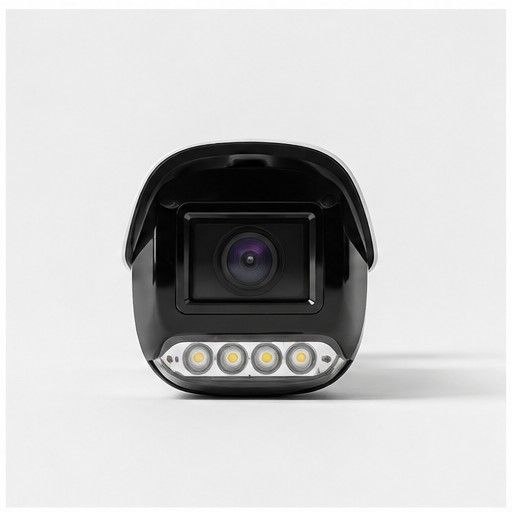 دوربین IP 8MP بالت سفید، ضدآب،دارای AI، میکروفون دار، PoE، نور گرم با 36 ماه گارانتی