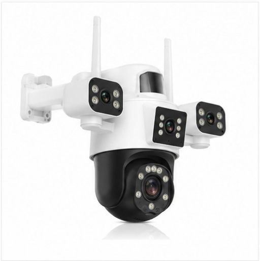 دوربین مداربسته 4 لنزه ( 1 لنز ثابت + 3 لنز PTZ )