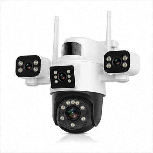 دوربین مداربسته 4 لنزه ( 1 لنز ثابت + 3 لنز PTZ )