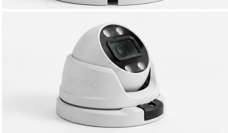 دوربین IP 3MP دام سفید، ضدآب، دارای AI، میکروفون دار، PoE، نور گرم با 36 ماه گارانتی